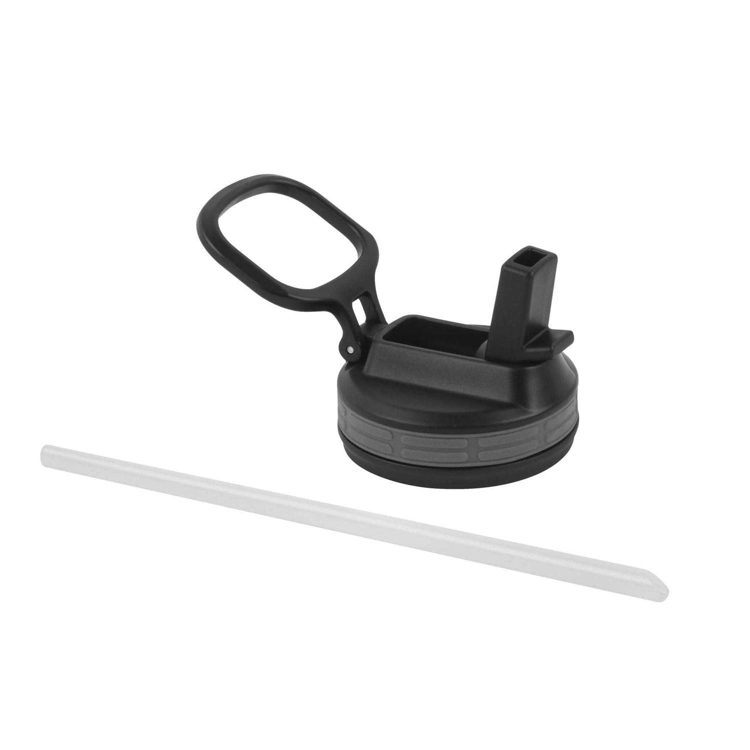 ThermoFlask Fixed Handle Straw Lid Breather Valve