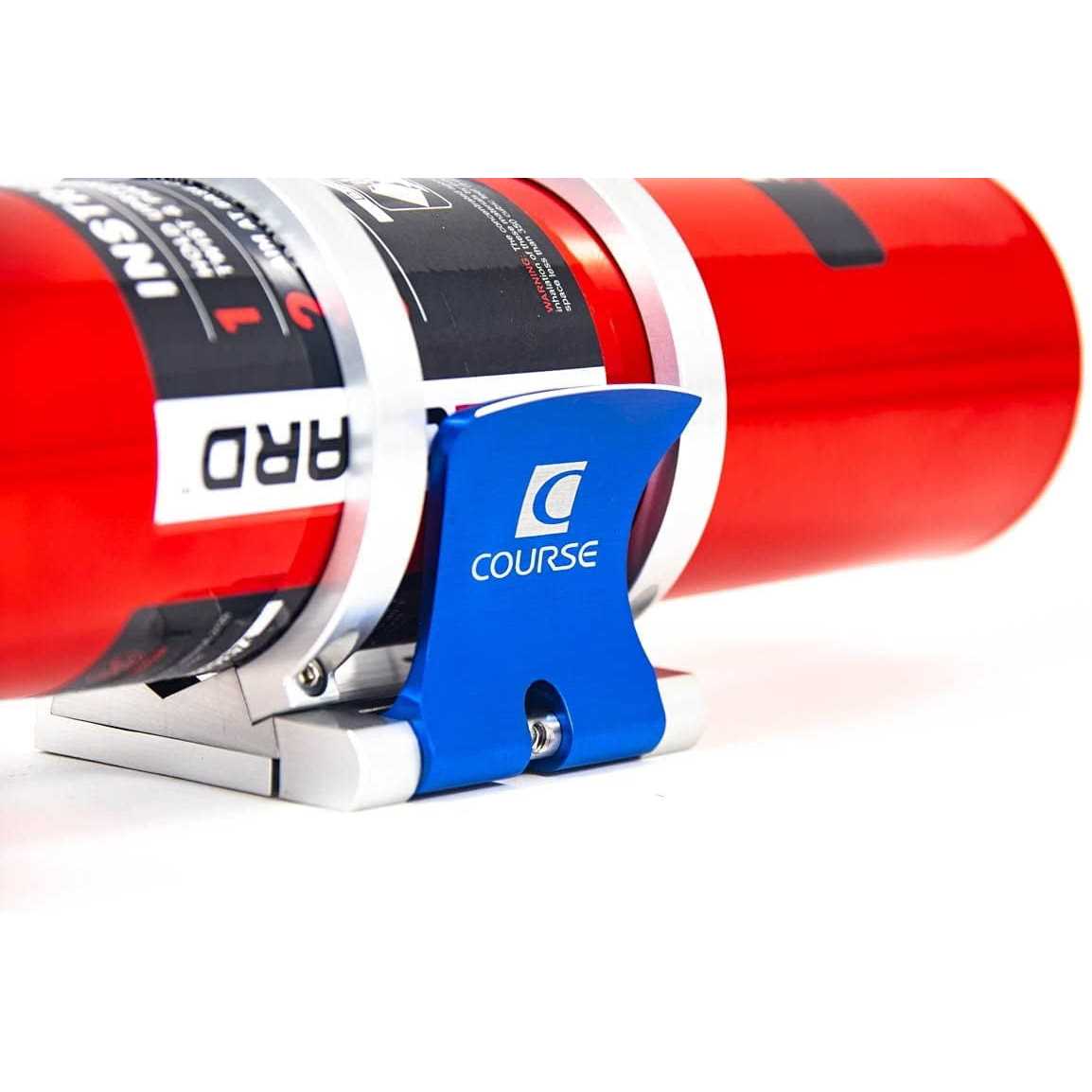 Course Motorsports Cam-lock Fire Extinguisher Quick Release – For High Vibration Applications Aluminum / Black