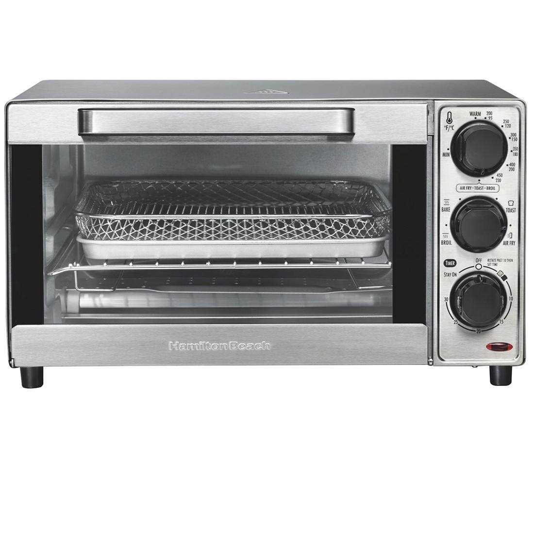Hamilton Beach Sure-Crisp 4 Slice Air Fryer Toaster Oven