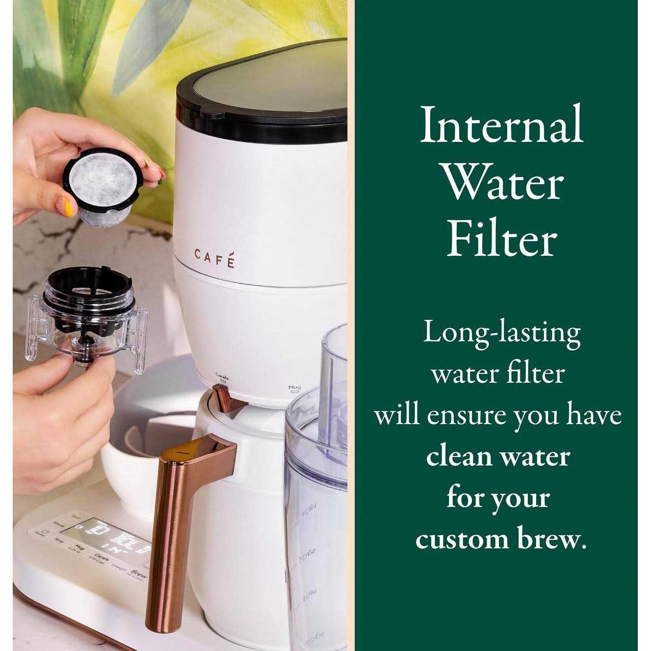 Cafe Specialty Grind and Brew Coffee Maker with Thermal Carafe