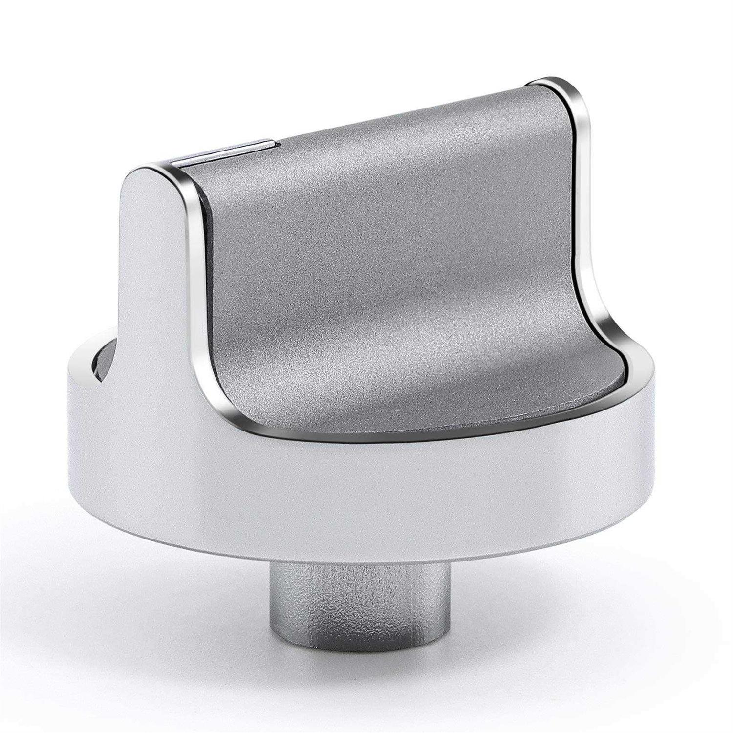 TOMOON W10594481 Stainless Steel Cooker Stove Control knob 5pcs for Whirlpool Gas Cooktop Range/Oven WCG97US0DS00 WCG97US6DS00,Replaces WPW10594481