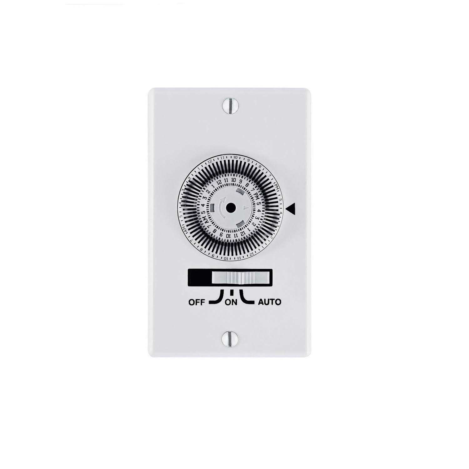 Prime 24 Hour Mechanical Timer Indoor 120 V White TNIW24-RC