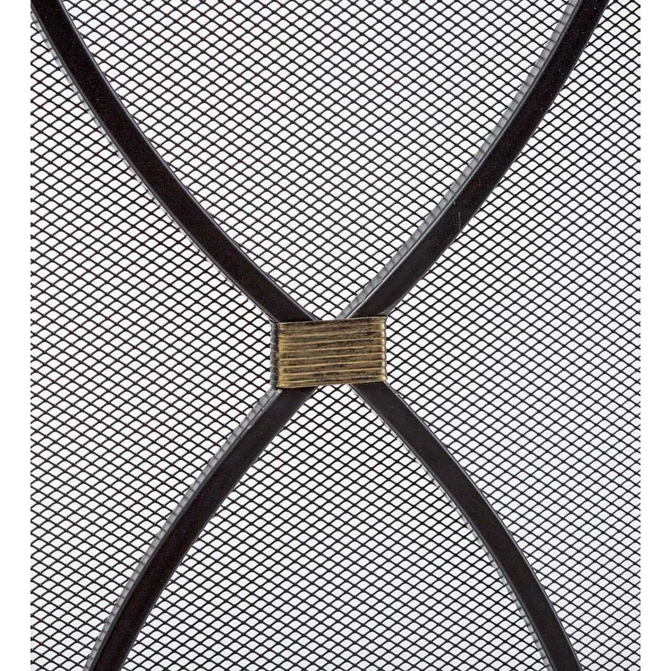 Plow & Hearth Small Winchester Fireplace Screen with Doors