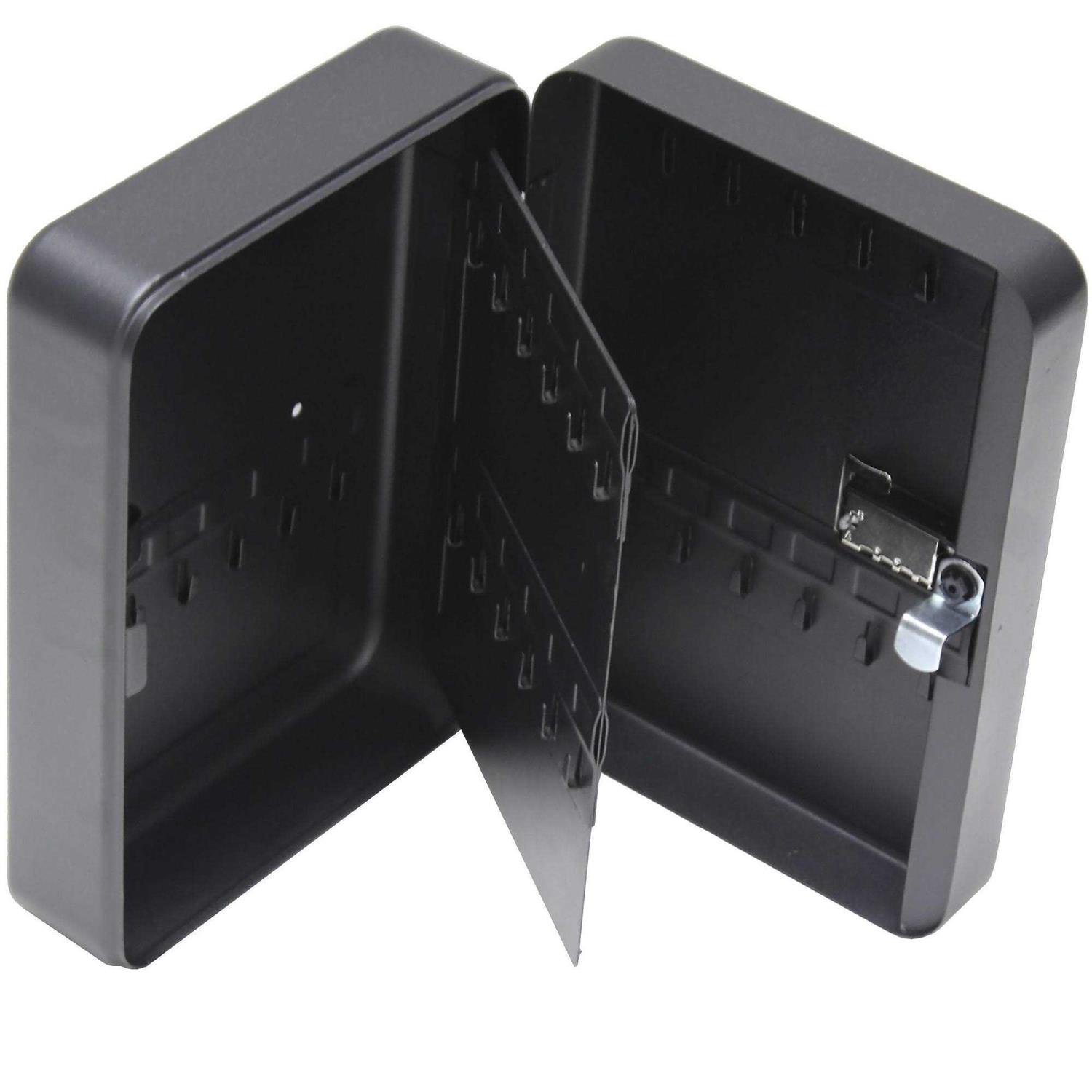 AdirOffice 48-Key Steel Secure Key Cabinet with Combination Lock