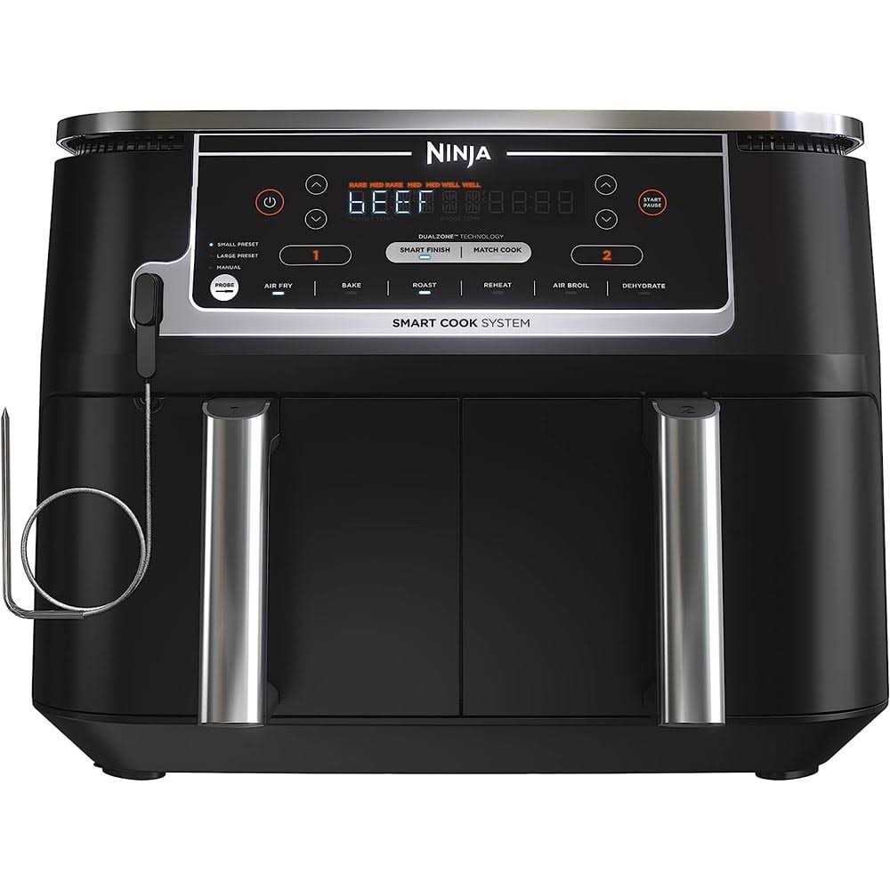 Ninja DZ550 Foodi 10 Quart 6-in-1 DualZone Smart XL Air Fryer 2