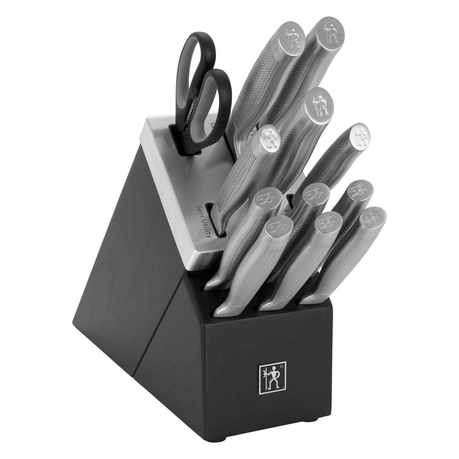 Henckels Diamond 13-pc Self-Sharpening Knife Block Set