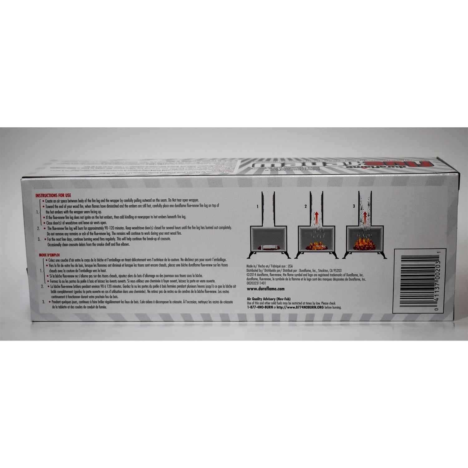 Duraflame Flue-Renew Chimney Maintenance Fire Log