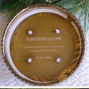 Threshold Ribbed Mercury Glass Footed Jar Candle