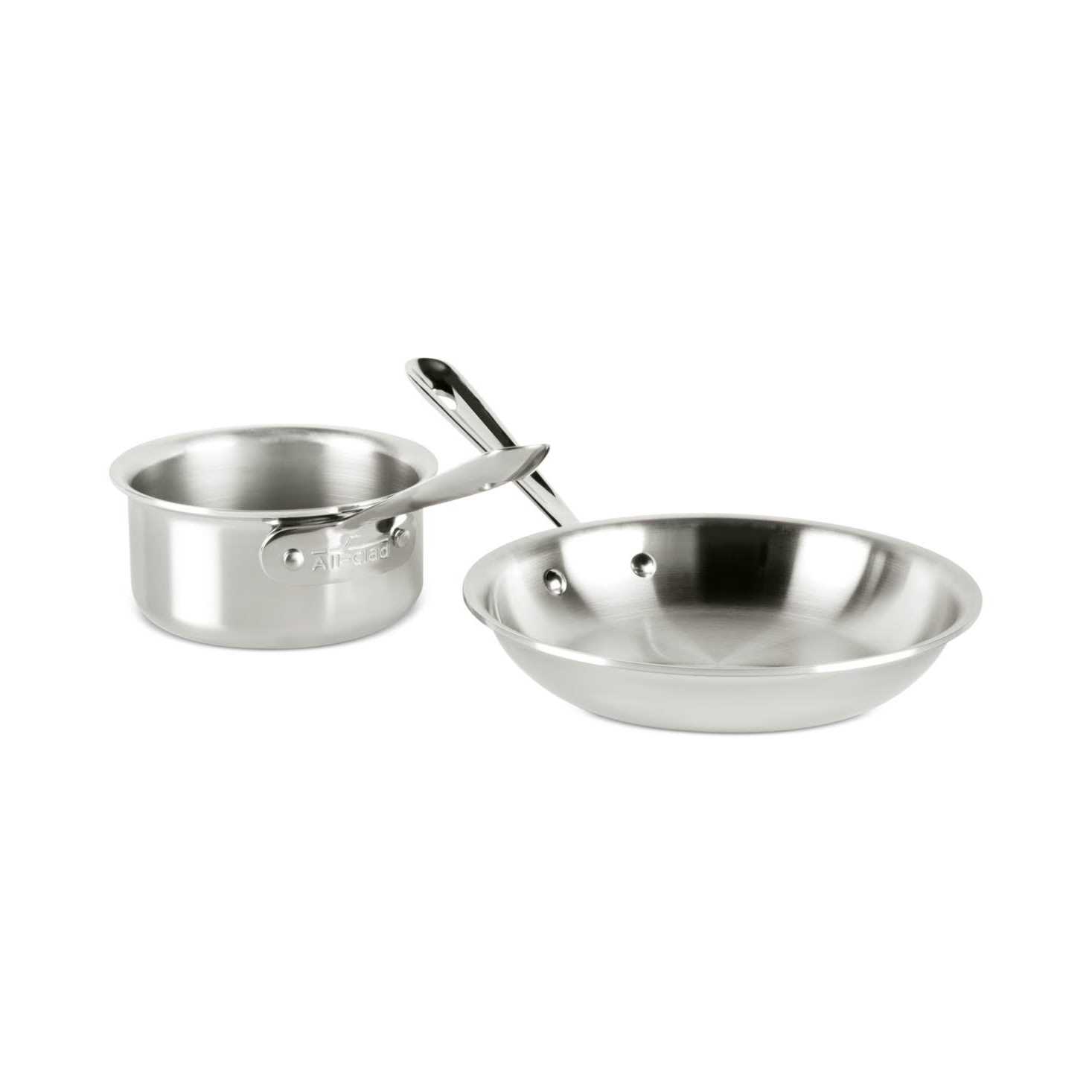All-Clad D3 Stainless Steel 2 Piece Kitchen Helper Set