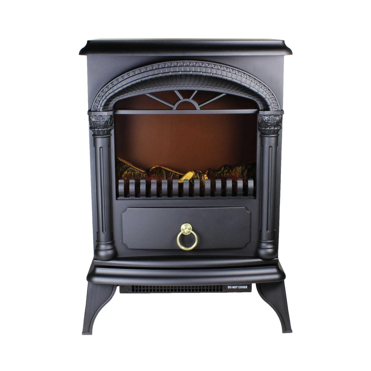 Comfort Zone Czfp4 Electric Fireplace Stove Heater
