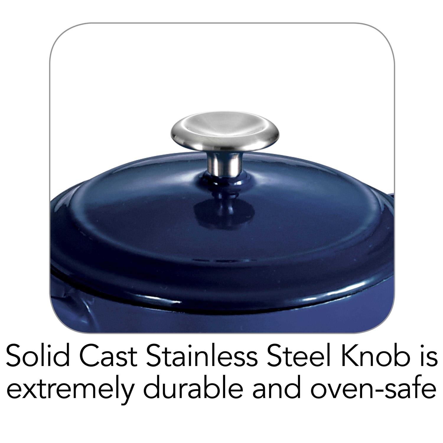 Tramontina Gourmet Enameled Cast Iron 24 oz. Covered Small Cocotte