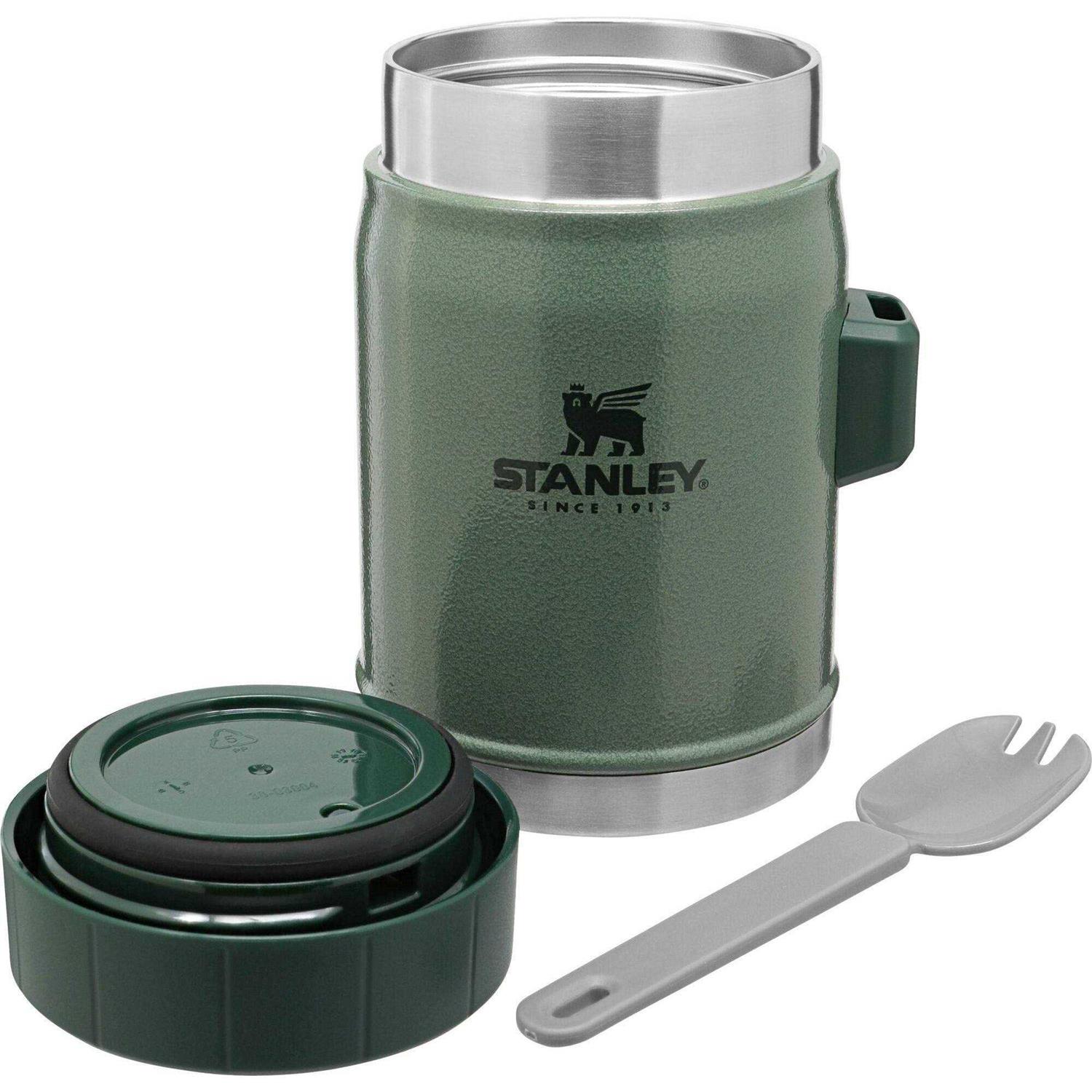Stanley Heritage Food Jar Gray Dark 14 Oz