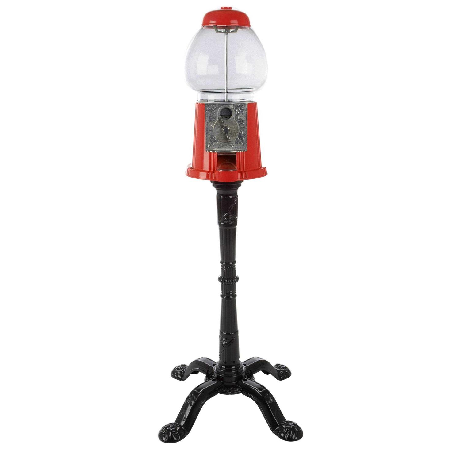 Great Northern Popcorn 6260 15 Vintage Candy Gumball Machine & Bank with Stand