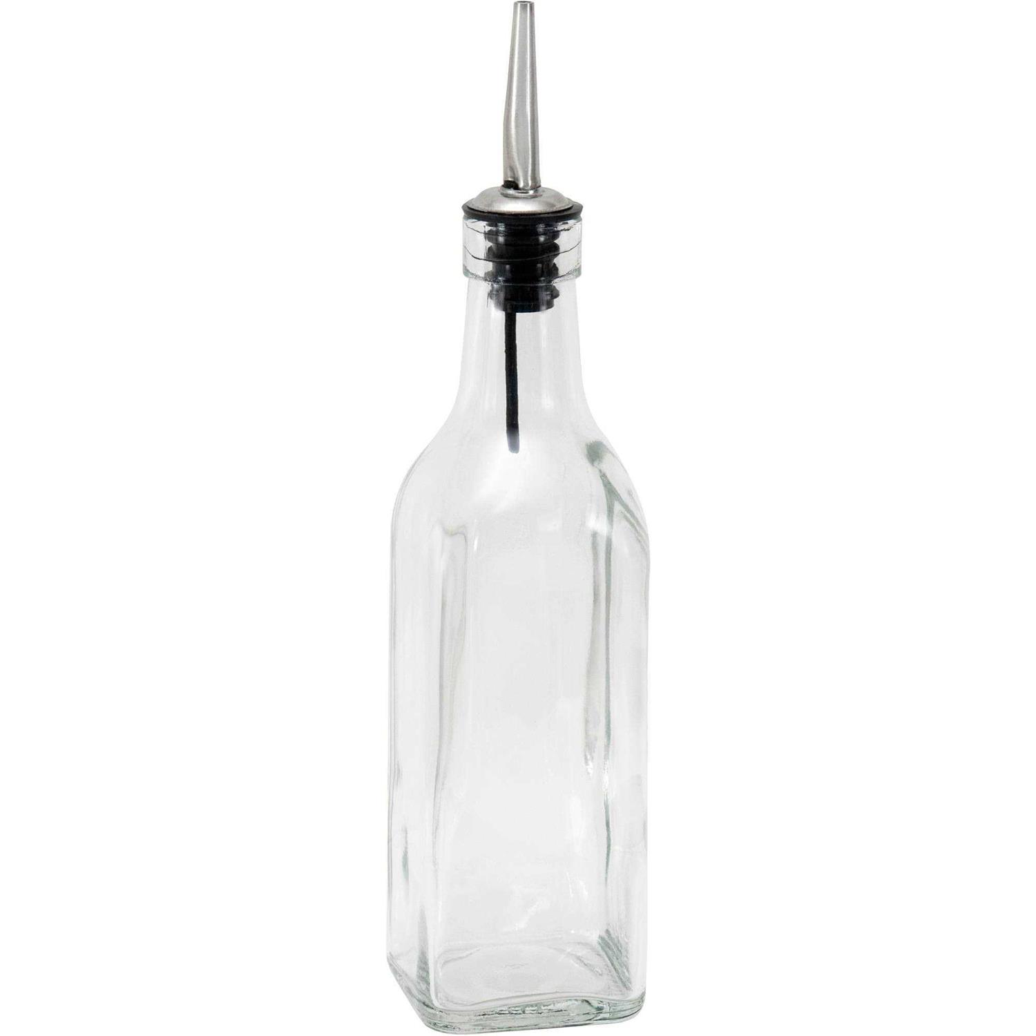 Anchor Hocking Oil & Vinegar Bottle with Stainless Steel Tip