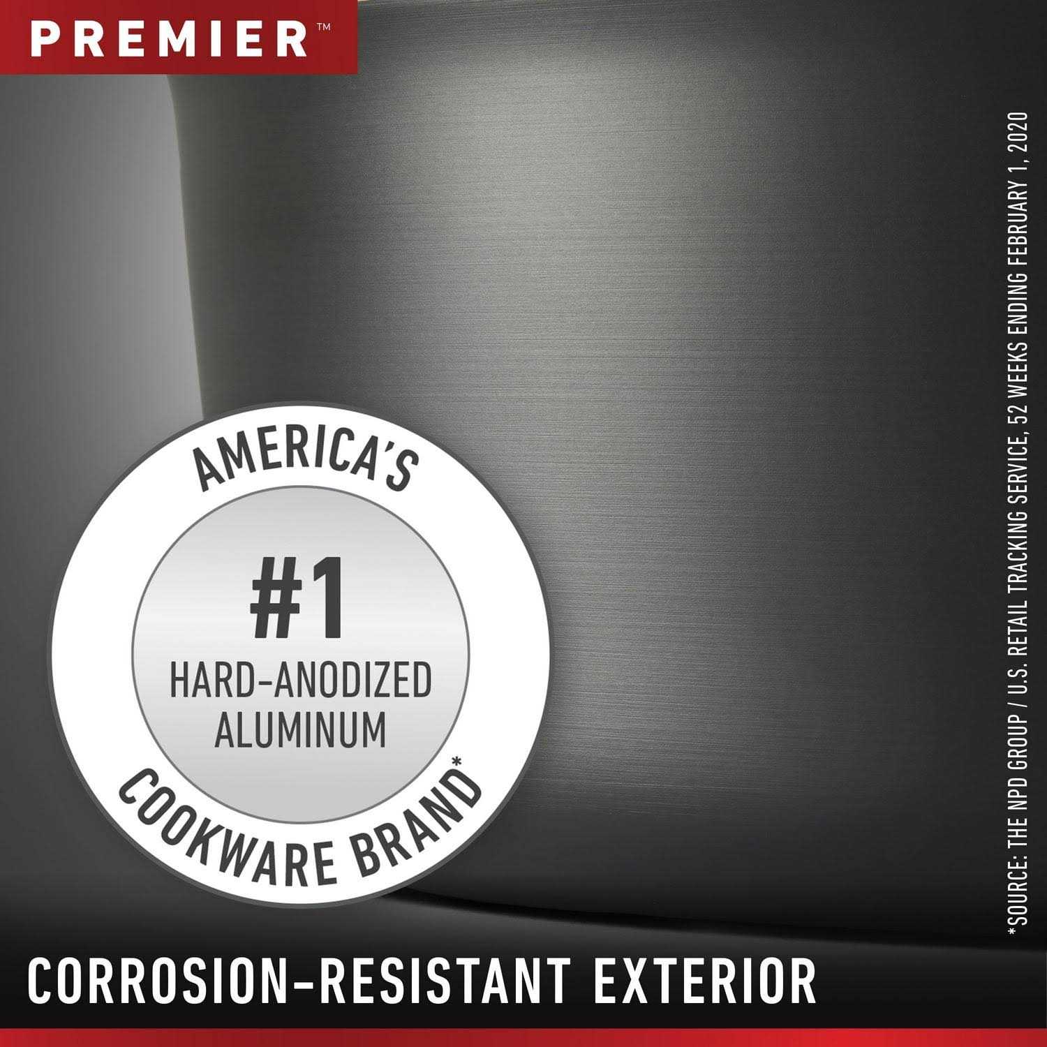 Calphalon Premier 11-Piece Hard Anodized Nonstick Cookware Set