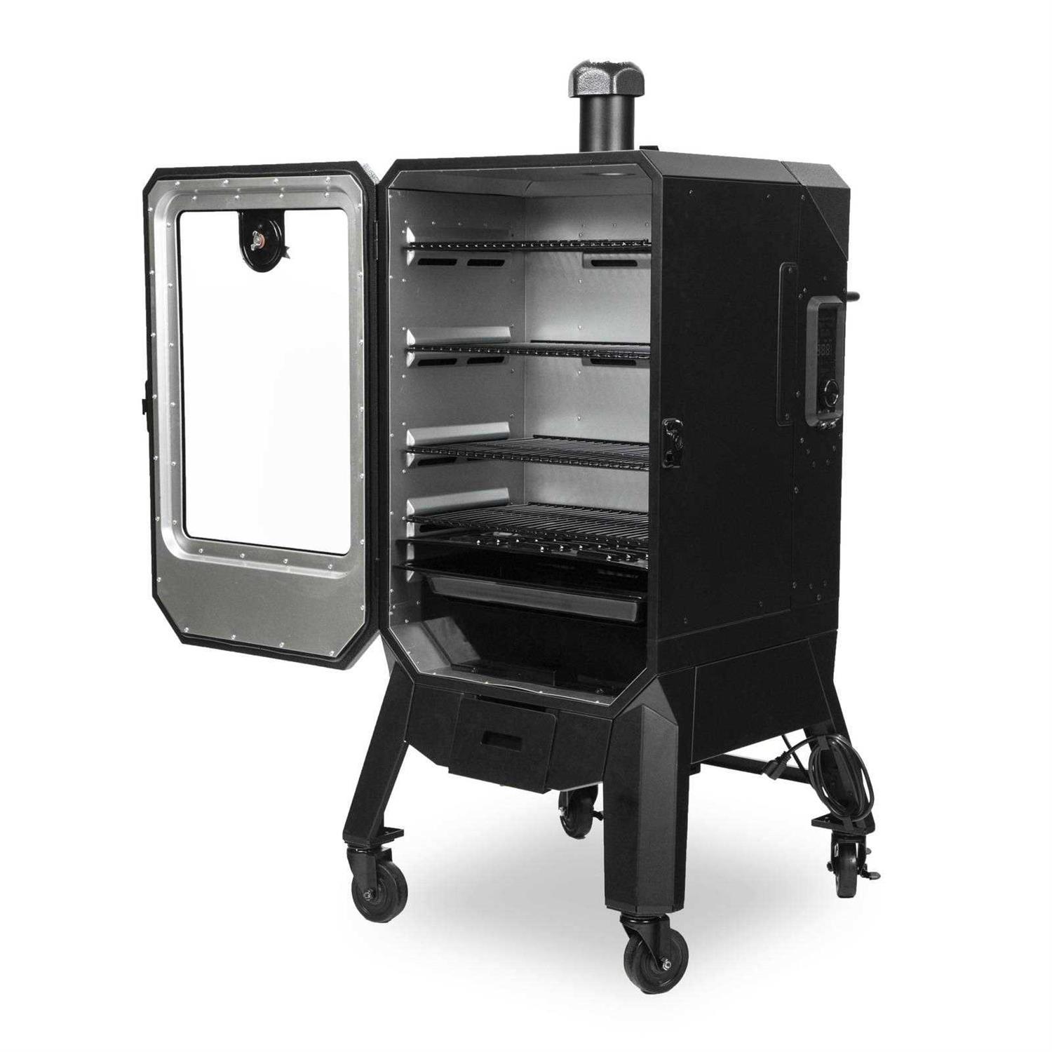 Pit Boss Pro Series 1077-Sq in Black Sand Pellet Smoker 10739