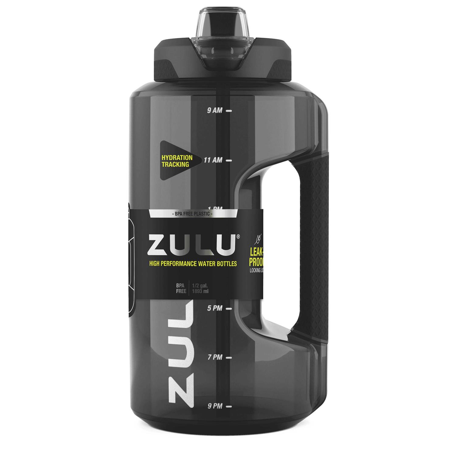 Zulu Half Gallon Plastic Goals Jug Water Bottle