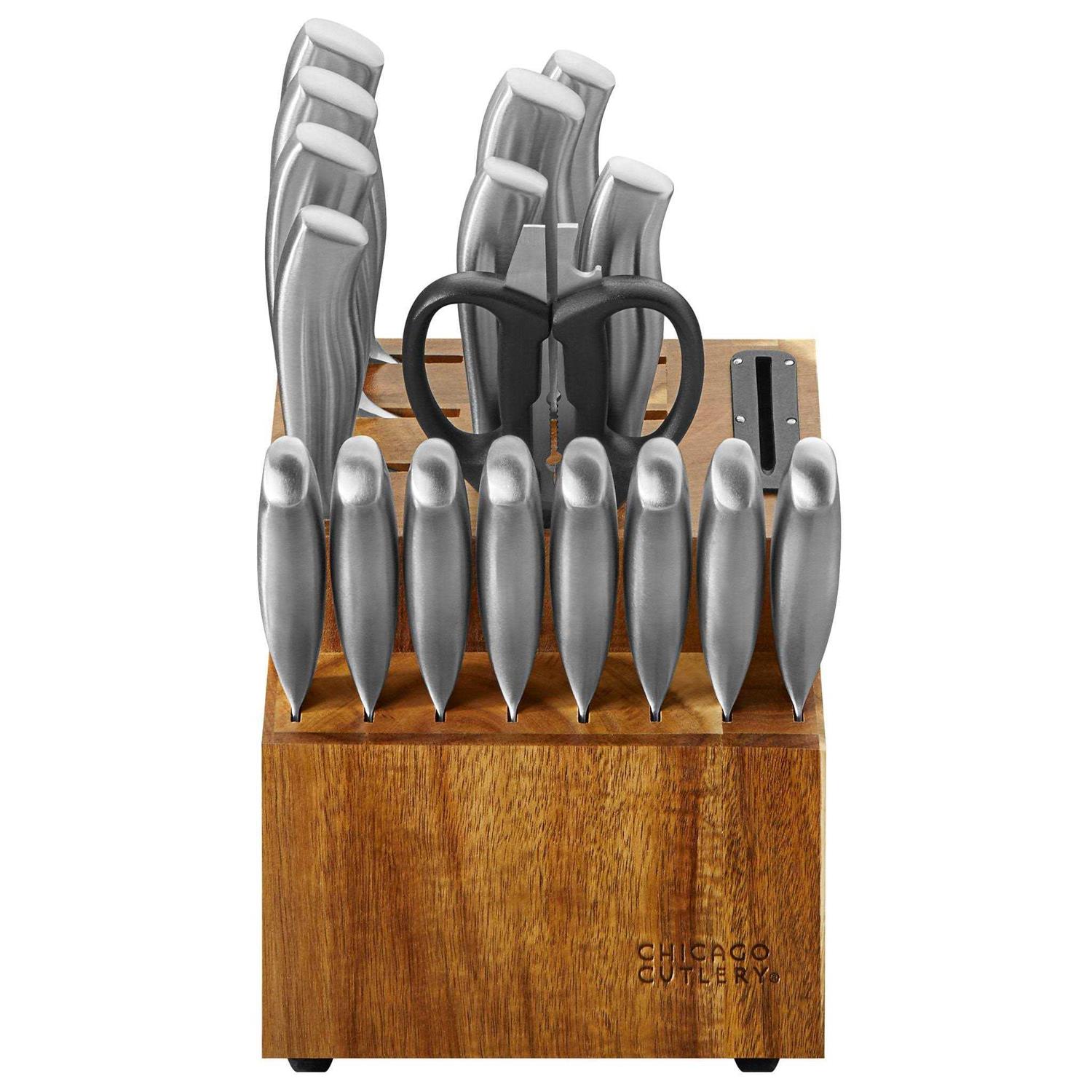 Chicago Cutlery Insignia Steel Knife Block Set
