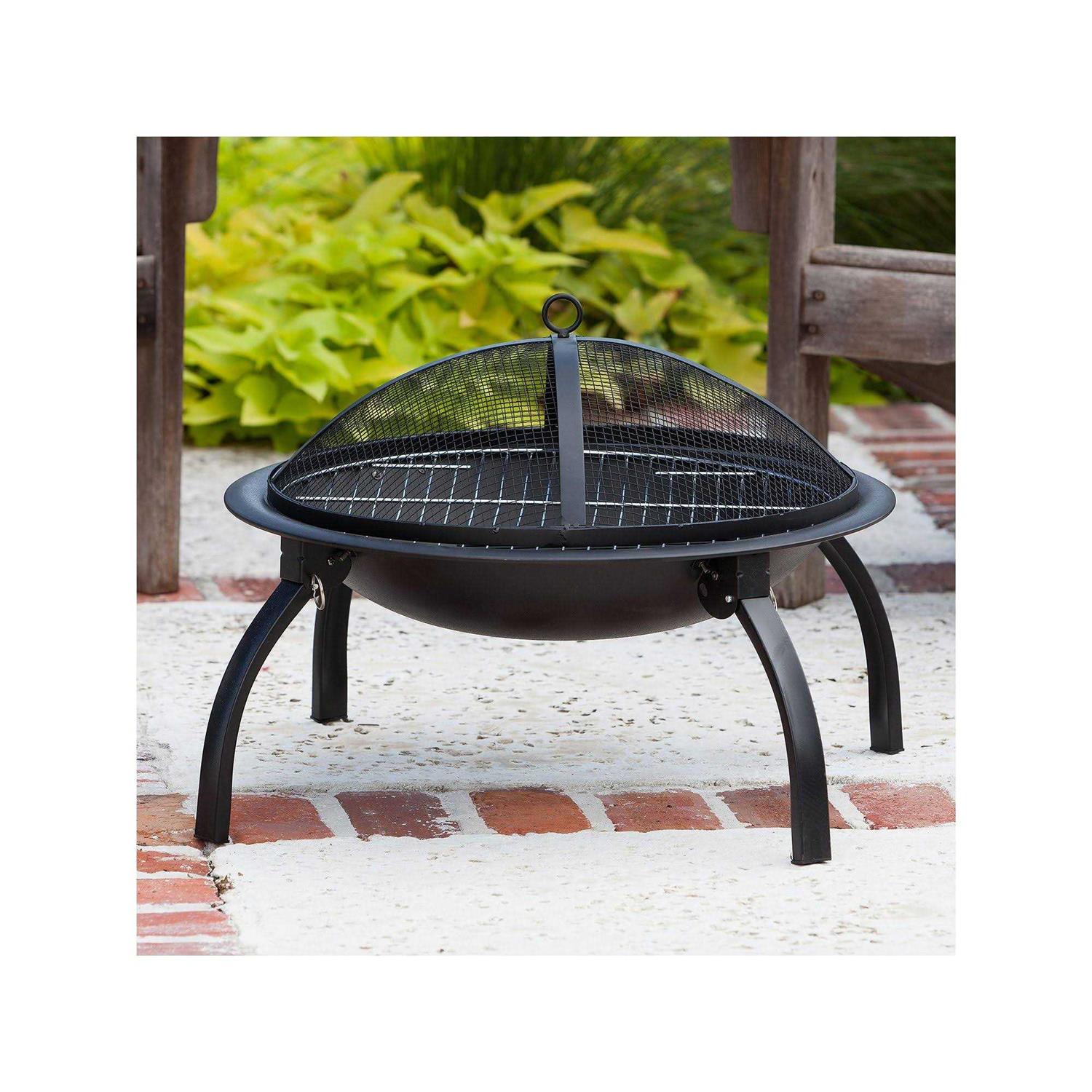 Fire Sense Folding Fire Pit