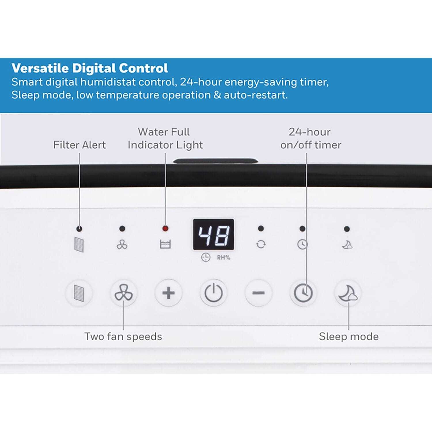 Honeywell 50-Pint Smart Energy Star Dehumidifier