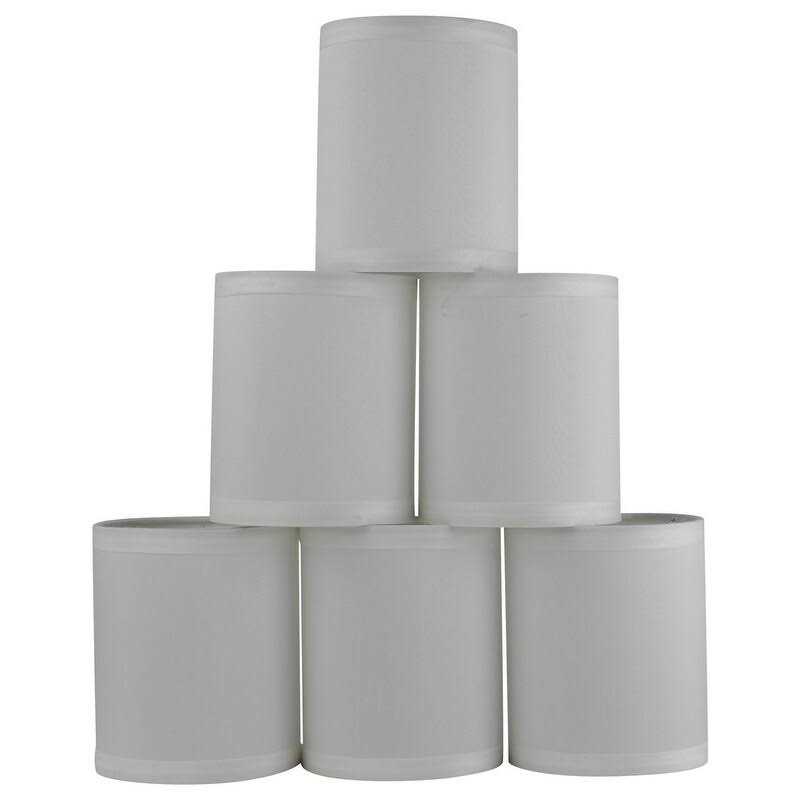 Urbanest 4x4x4.75 inch Drum Chandelier Shades