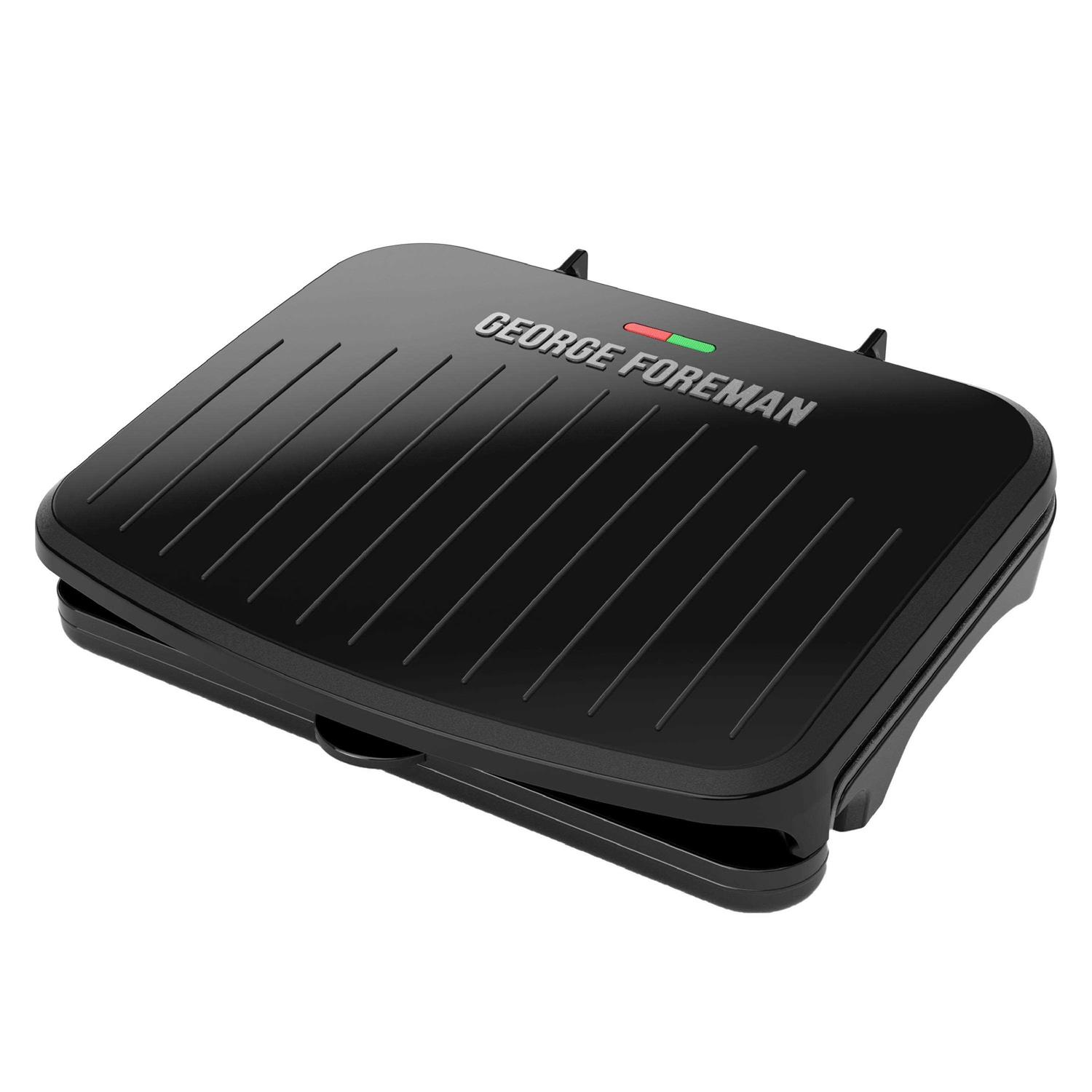 George Foreman 75 sq. in. Aluminum Nonstick Surface Grill & Panini Press GRS075B