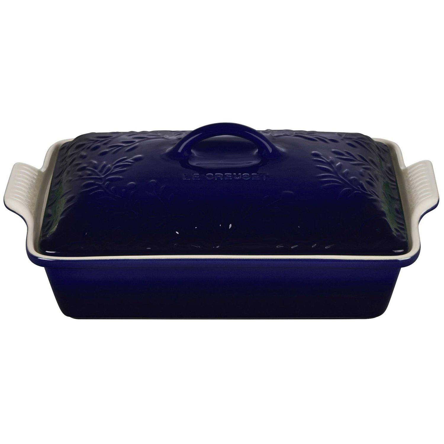 Le Creuset Olive Branch Heritage Rectangular Casserole