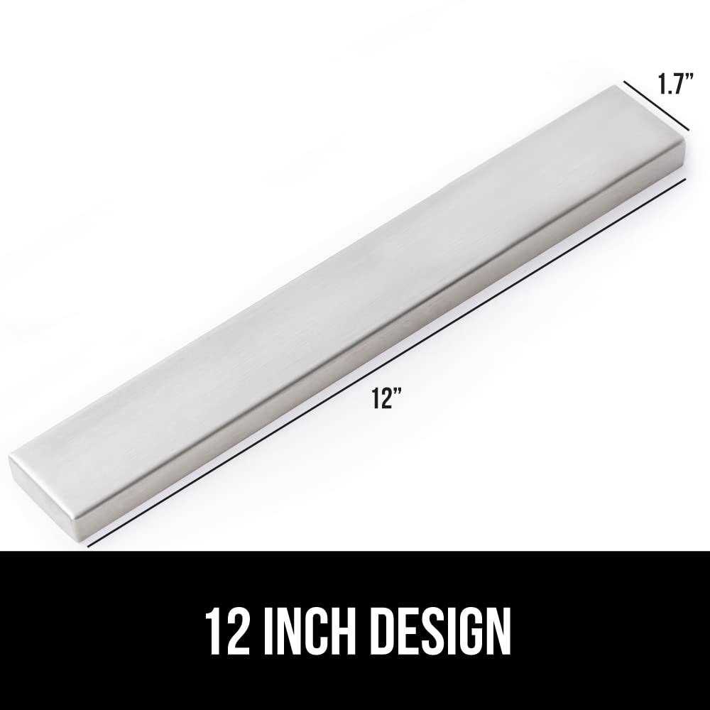 Gorilla Grip Stainless Steel Magnetic Knife Strip 16 Inch Holder Heavy Duty