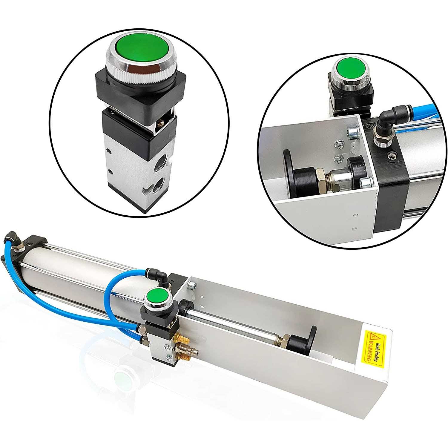 Aluminum Can Crusher Heavy Duty Pneumatic Cylinder Soda Beer Can Crusher