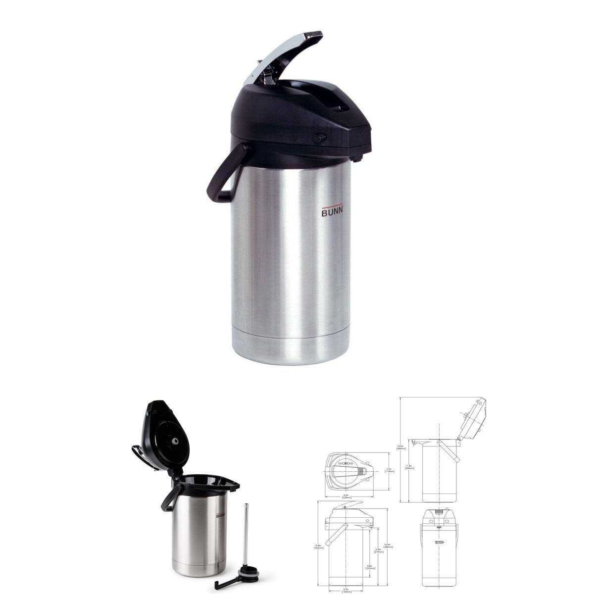 Bunn 3 Liter Lever Action Airpot