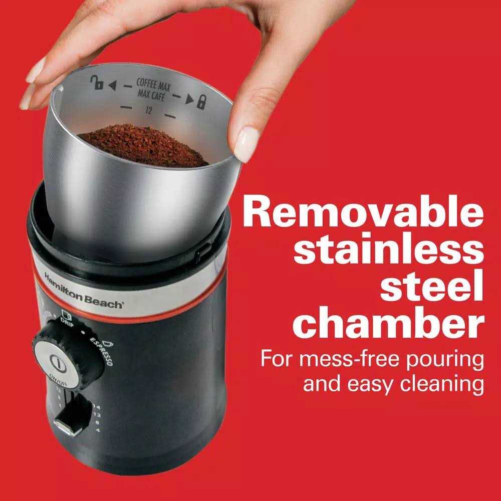 Hamilton Beach Custom Grind Coffee Grinder