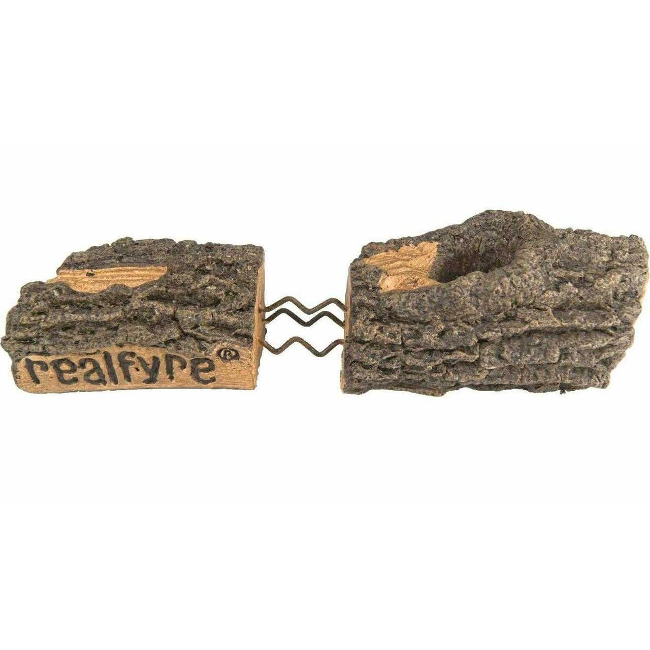 Real Fyre Rustic Oak Vented Gas Logs
