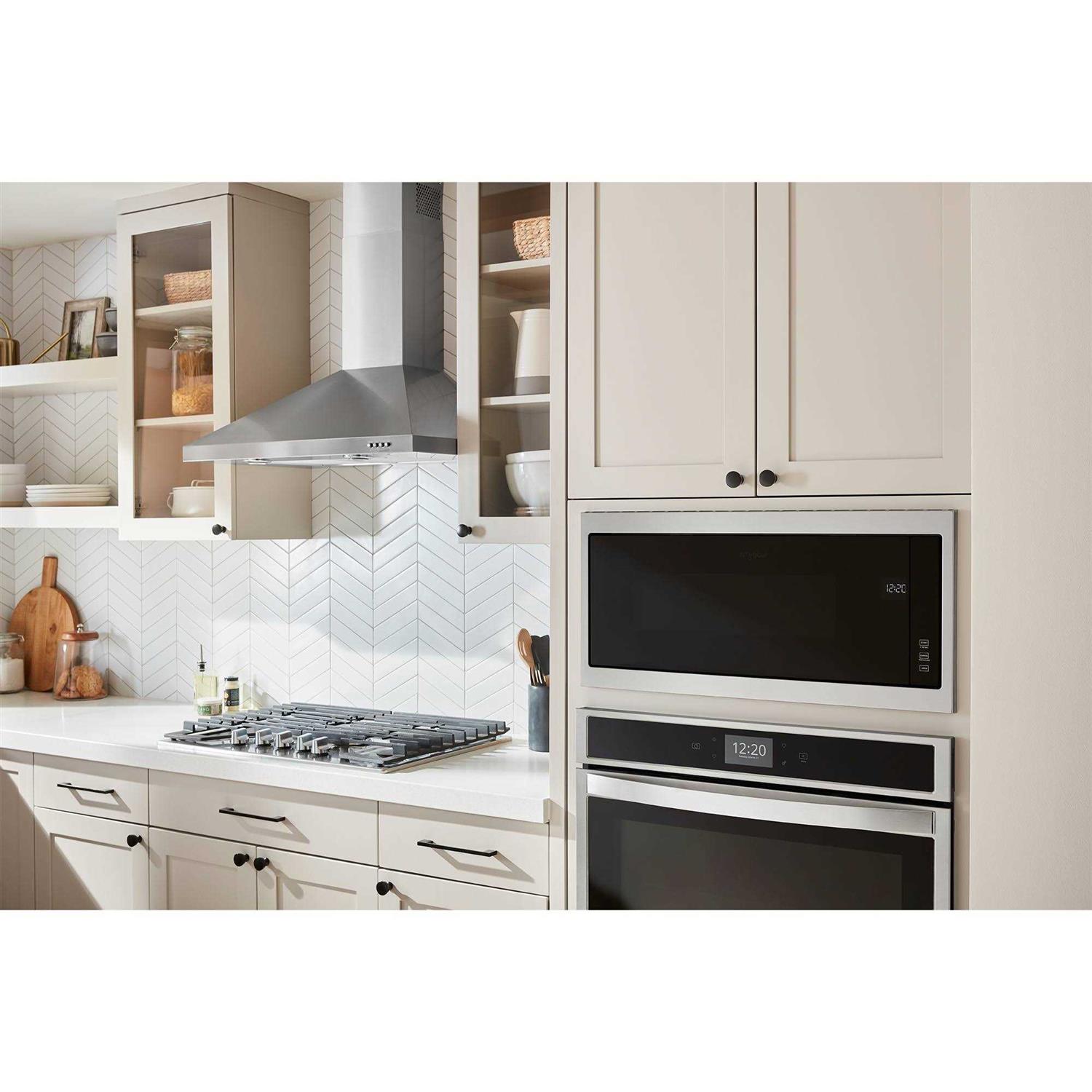 Whirlpool 1.1 Cu. Ft. Built-In Microwave with Slim Trim Kit