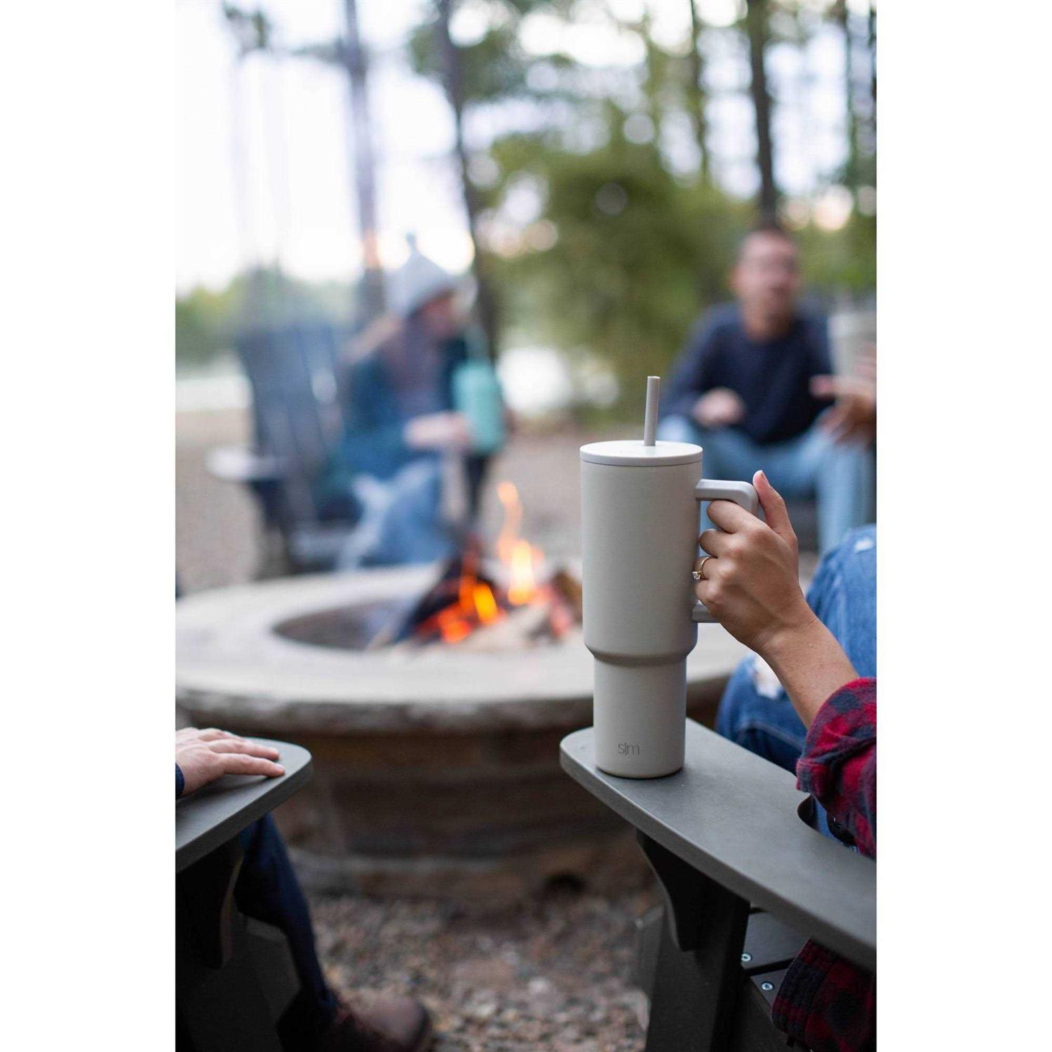 Simple Modern 40 oz Tumbler with Handle and Straw Lid