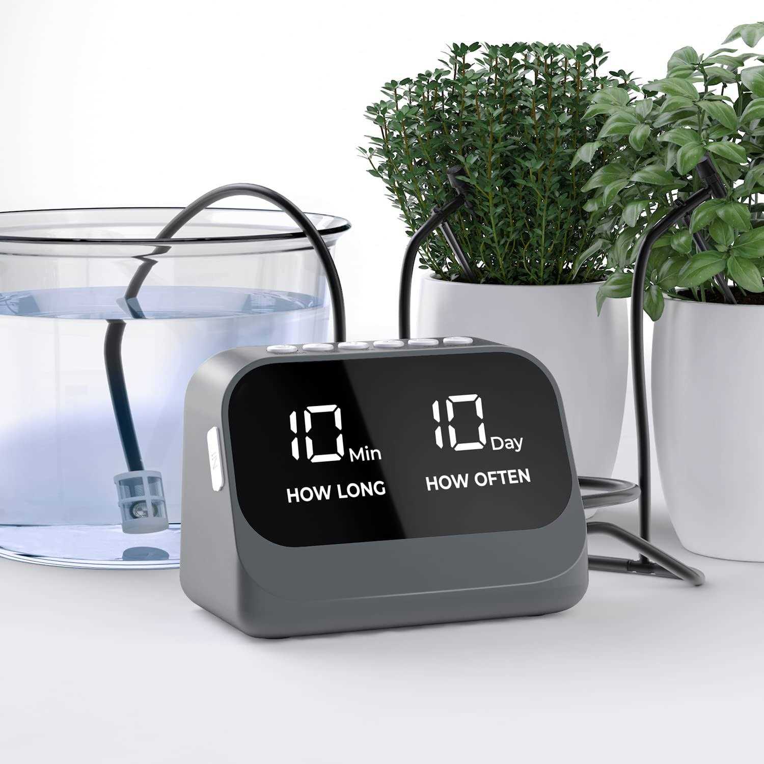 YITIKA Automatic Watering System for Potted Plants Plant Waterer with Smart Programmable Timer