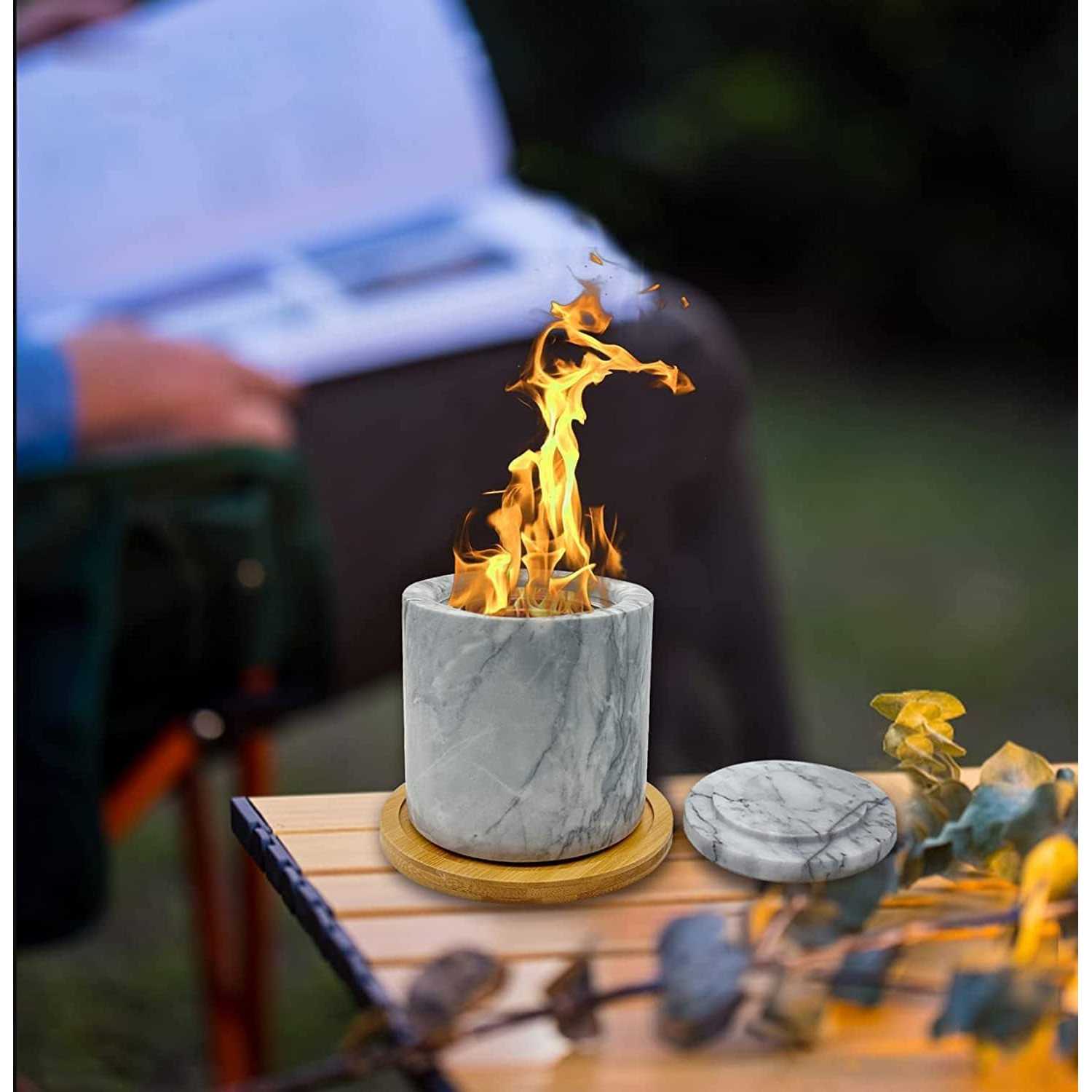 Tabletop Fire Pit Bowl Indoor Outdoor for Smores,Table Top Fire Pit Bowl,Table Top Firepit for Outside Patio