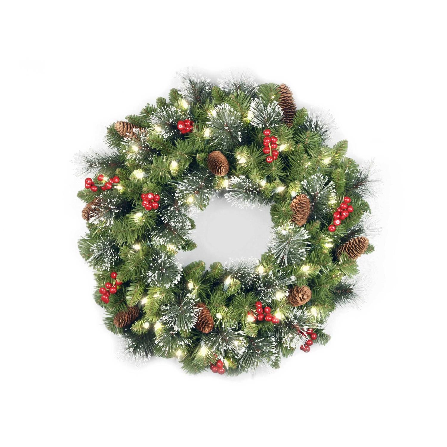 National Tree Company 24 Crestwood Spruce Wreath