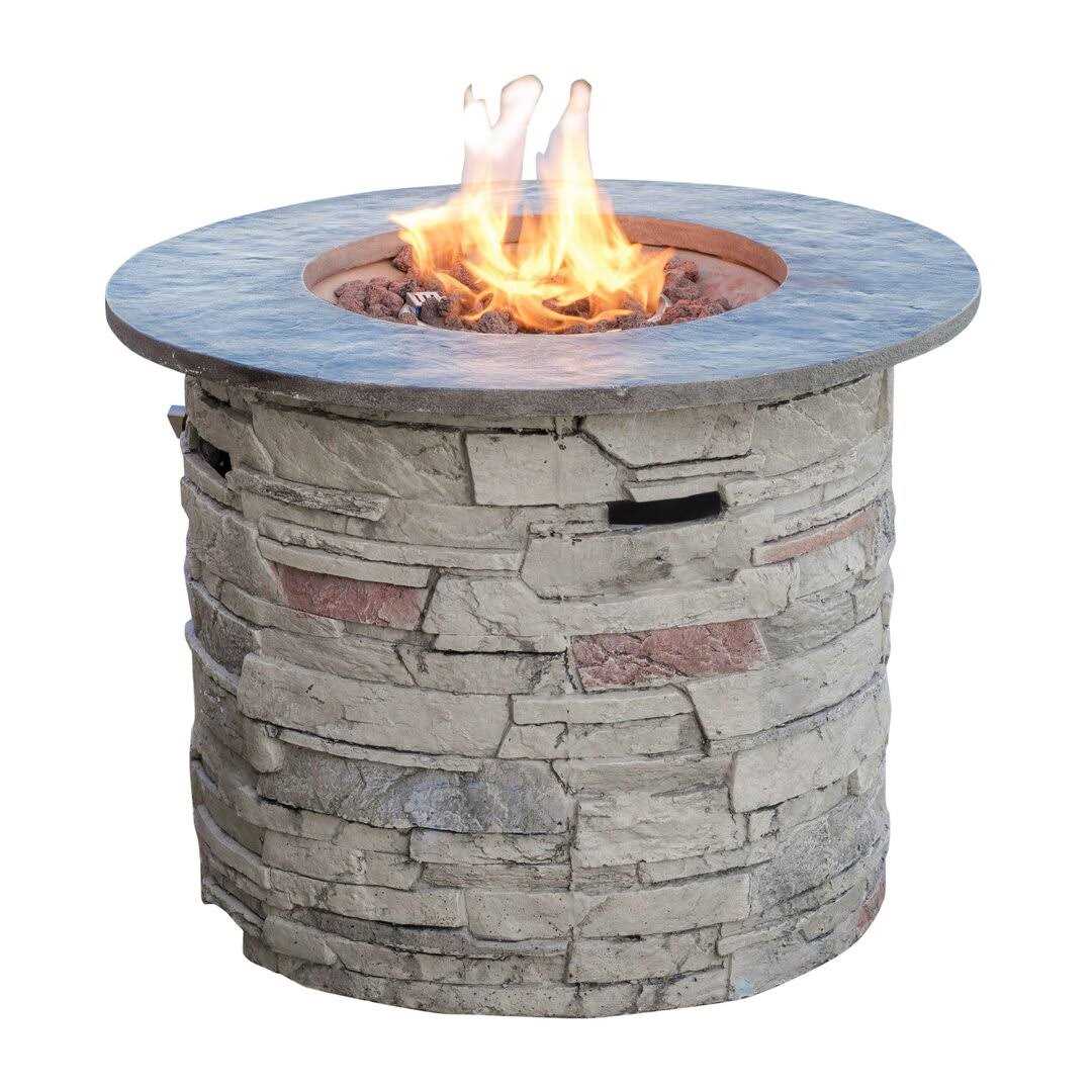 cultiplin Ariana Propane GAS Fire Pit Gray