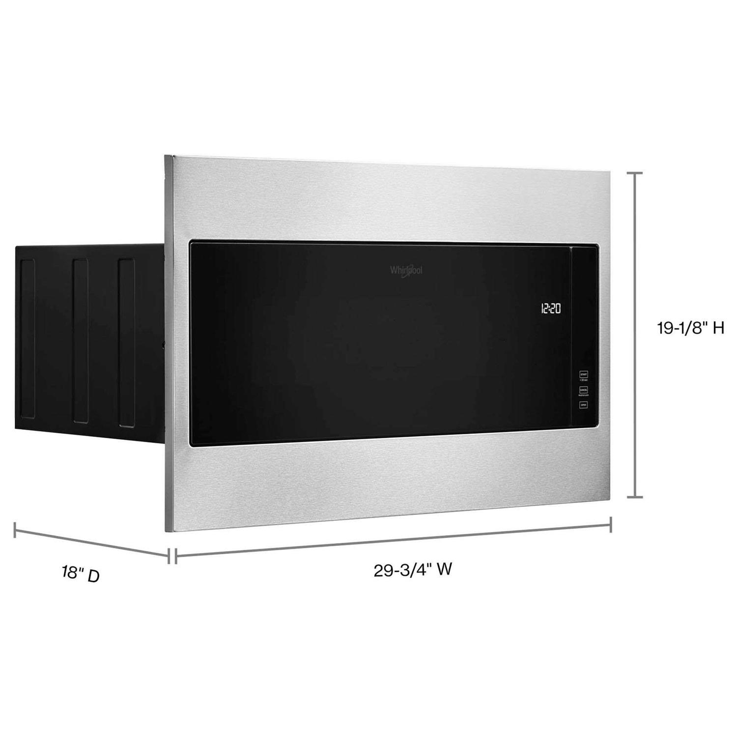 Whirlpool 1.1 Cu. Ft. Built-In Microwave with Standard Trim Kit