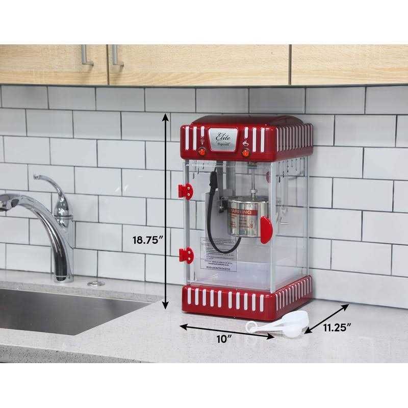 Elite Classic Tabletop Kettle Popcorn Maker