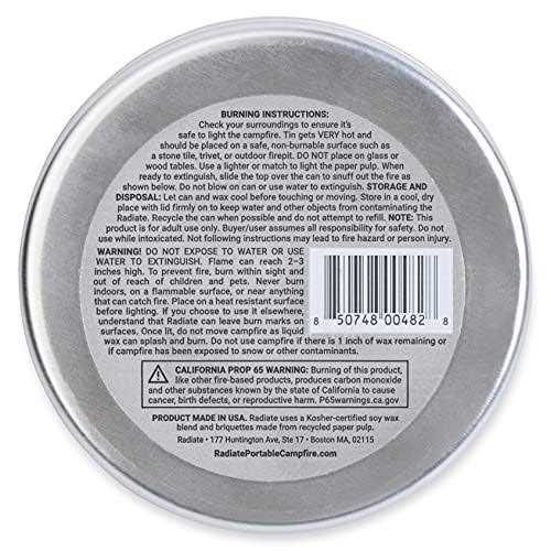 Radiate Portable Campfire The Go-Anywhere Outdoor Fire Pit