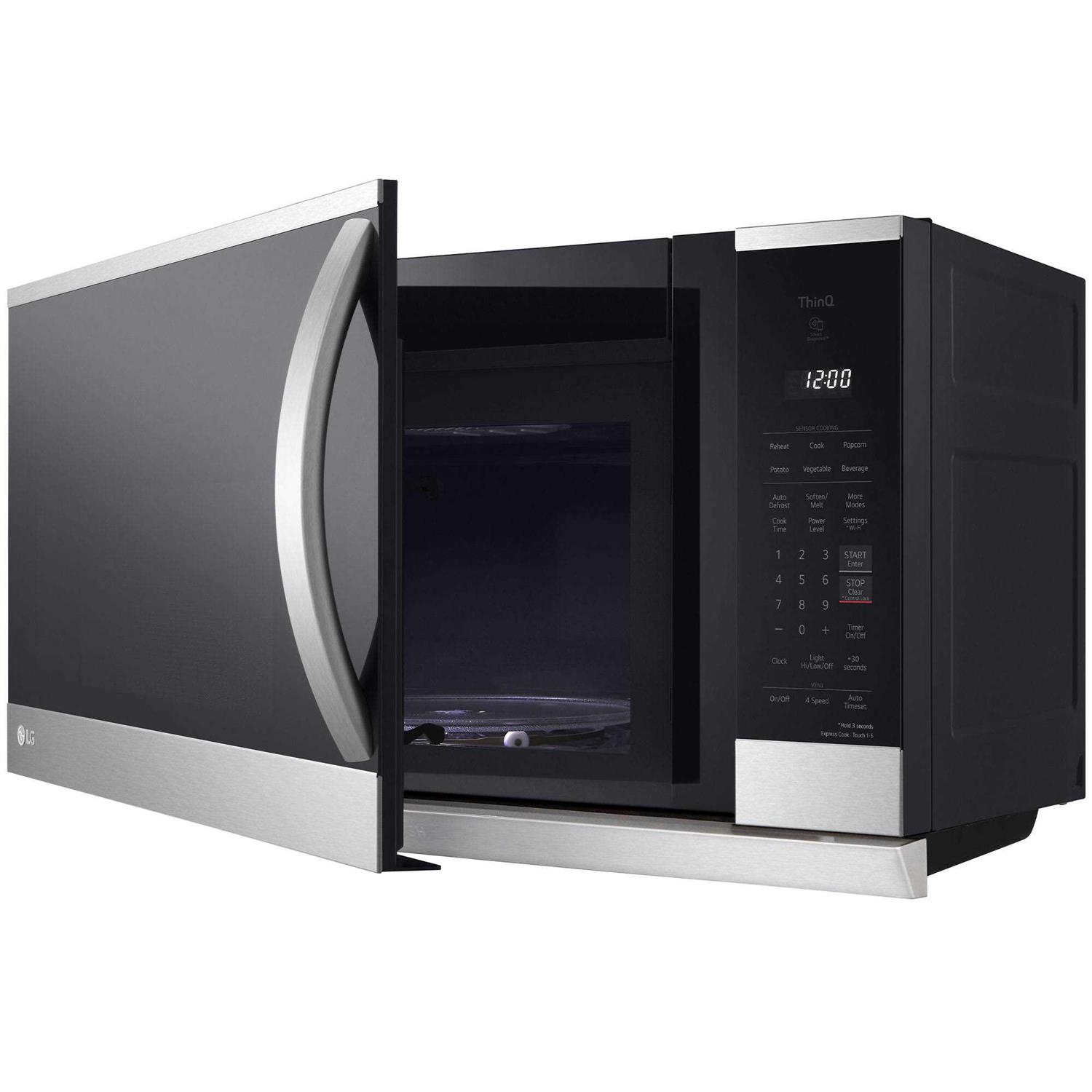 LG 2.1 Cu. Ft. Smart Over-the-Range Microwave with Extendavent 2.0 MVEL2125F