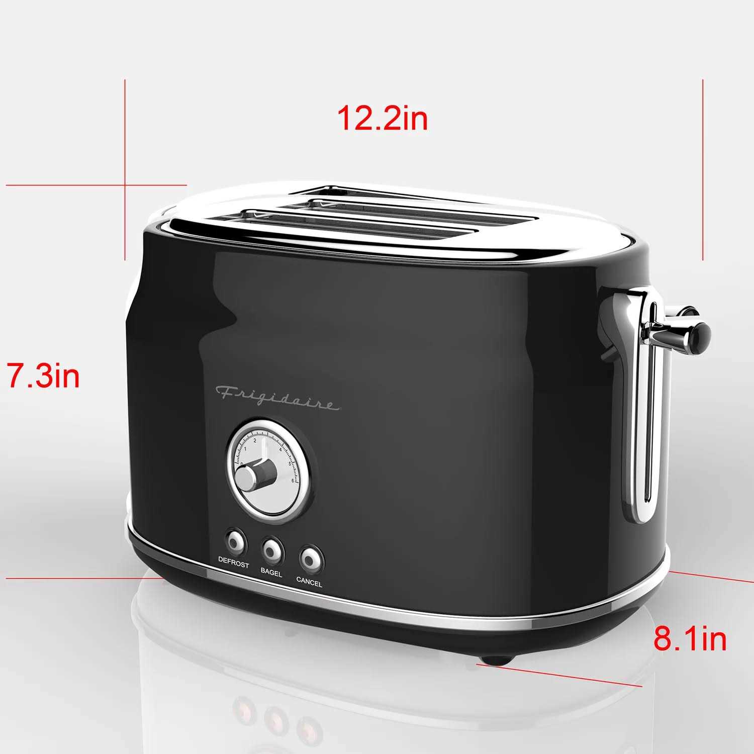 Frigidaire 2 Slice Retro Toaster