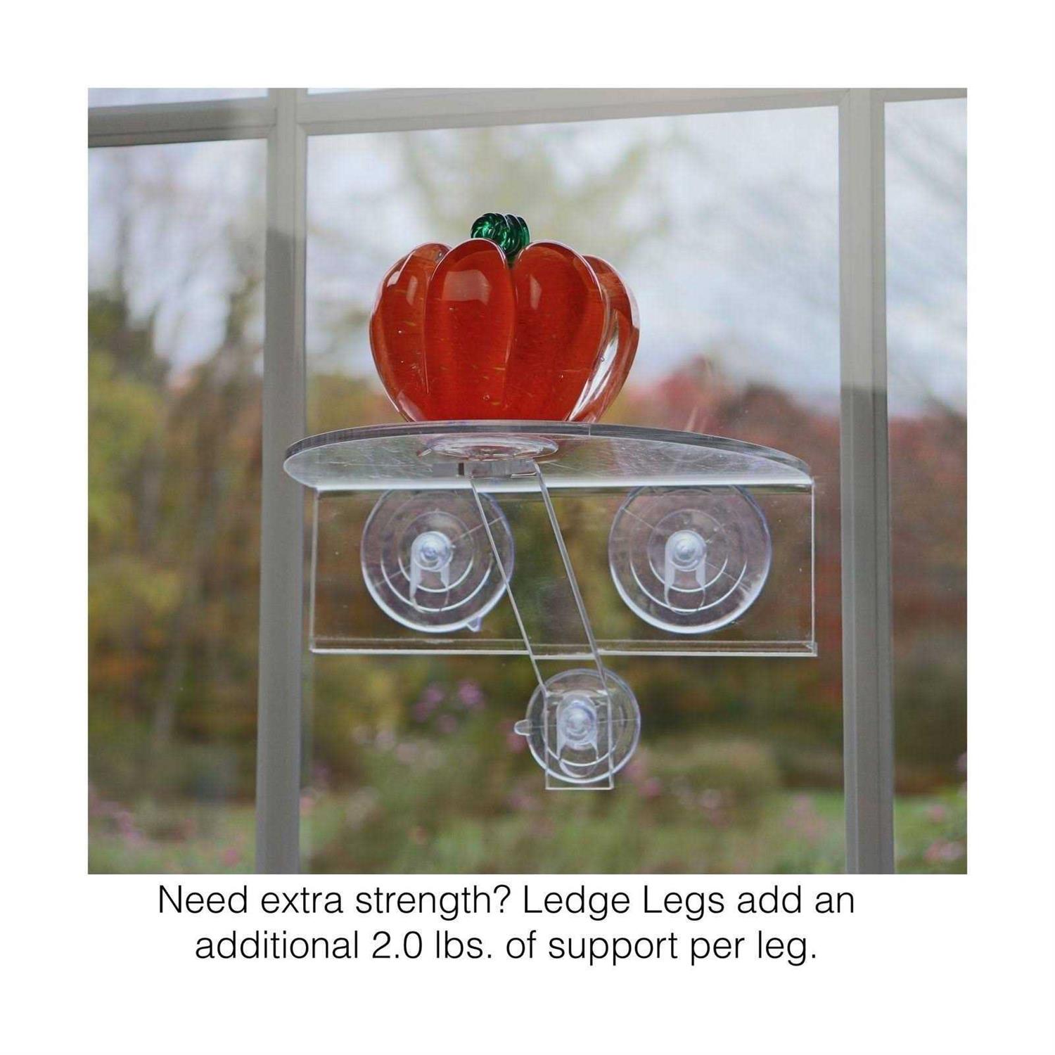 Window Garden Veg Ledge Window Shelf for Plants Clear Acrylic Shelves