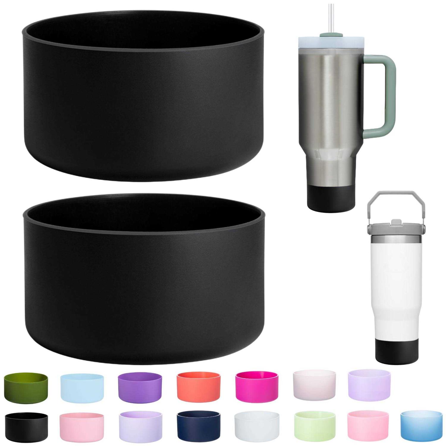 LONPARRY 2-Pack Silicone Boot for Stanley 40 30 oz Quencher Adventure Tumbler