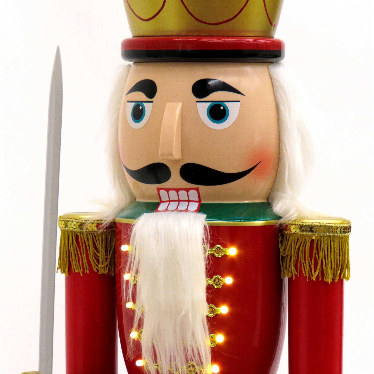 National Tree 42 Pre-Lit Nutcracker