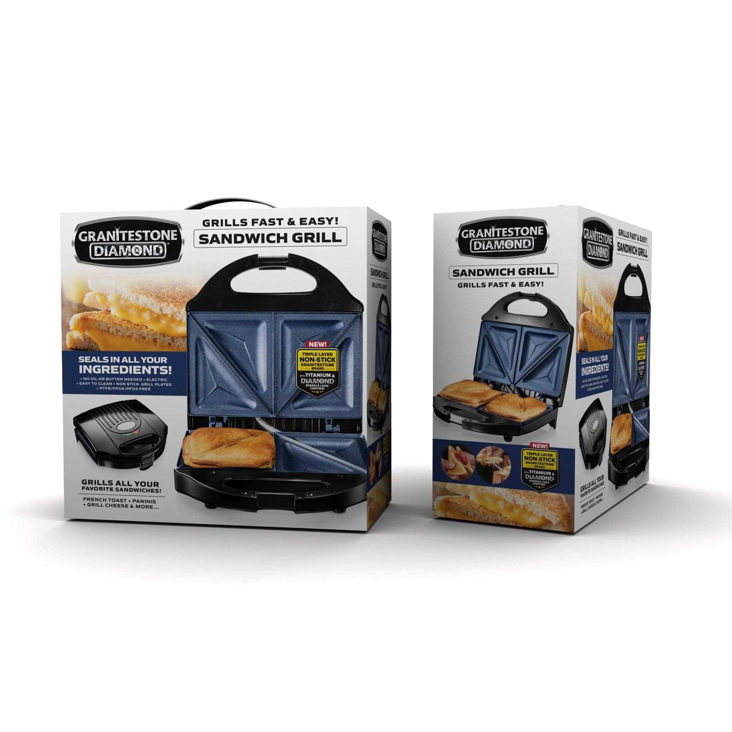 Granitestone Blue Sandwich Maker