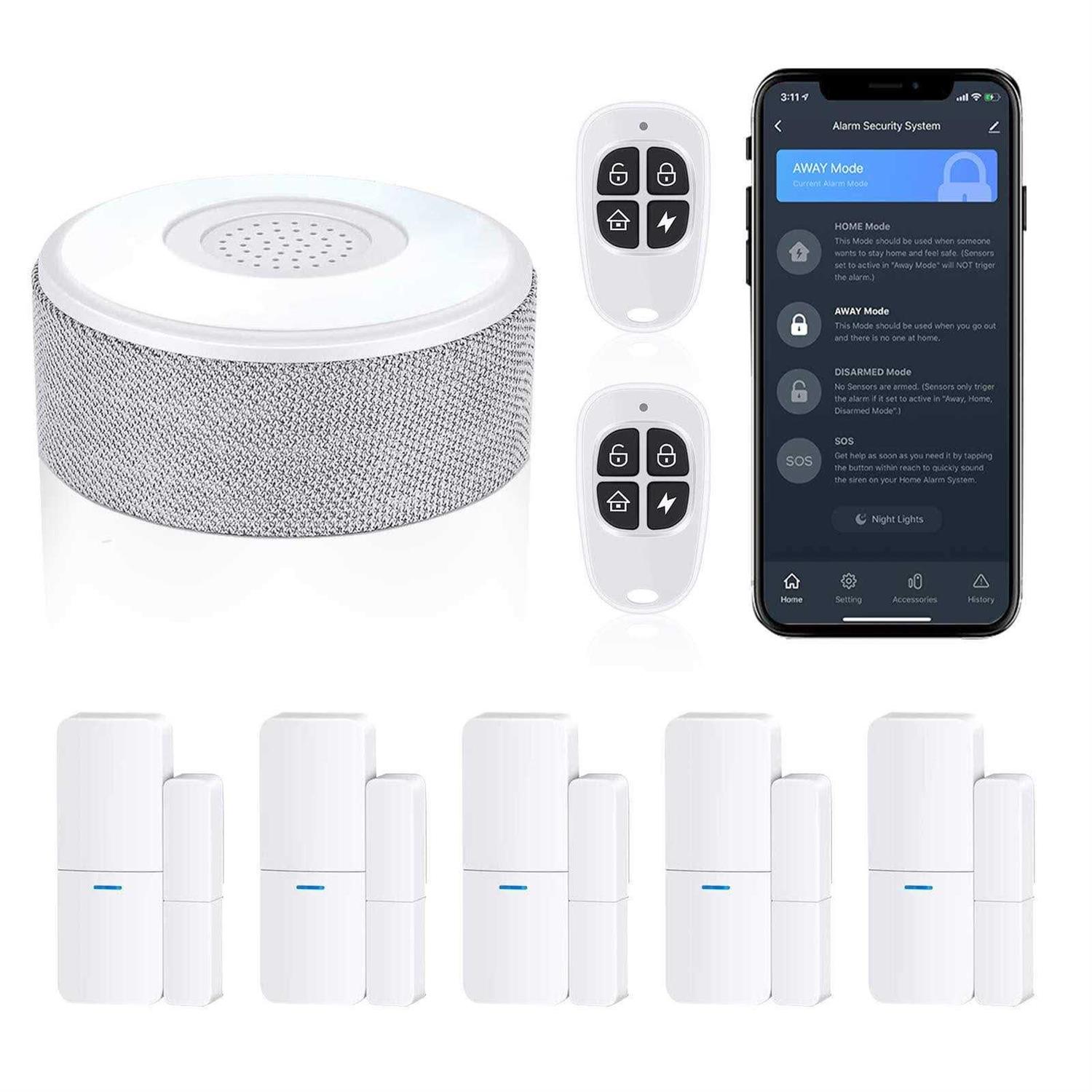Wifi Door Alarm System Wireless DIY Smart Home Security System