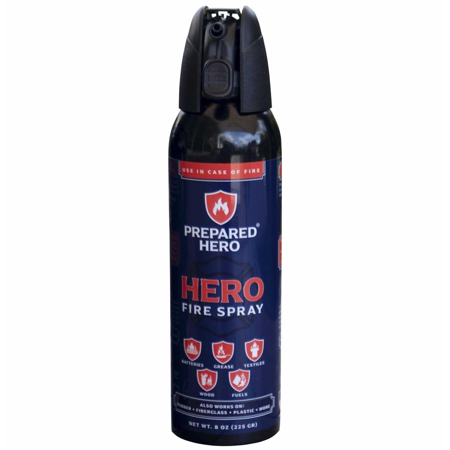 Prepared Hero Fire Spray Mini Fire Extinguishers for House Car Garage