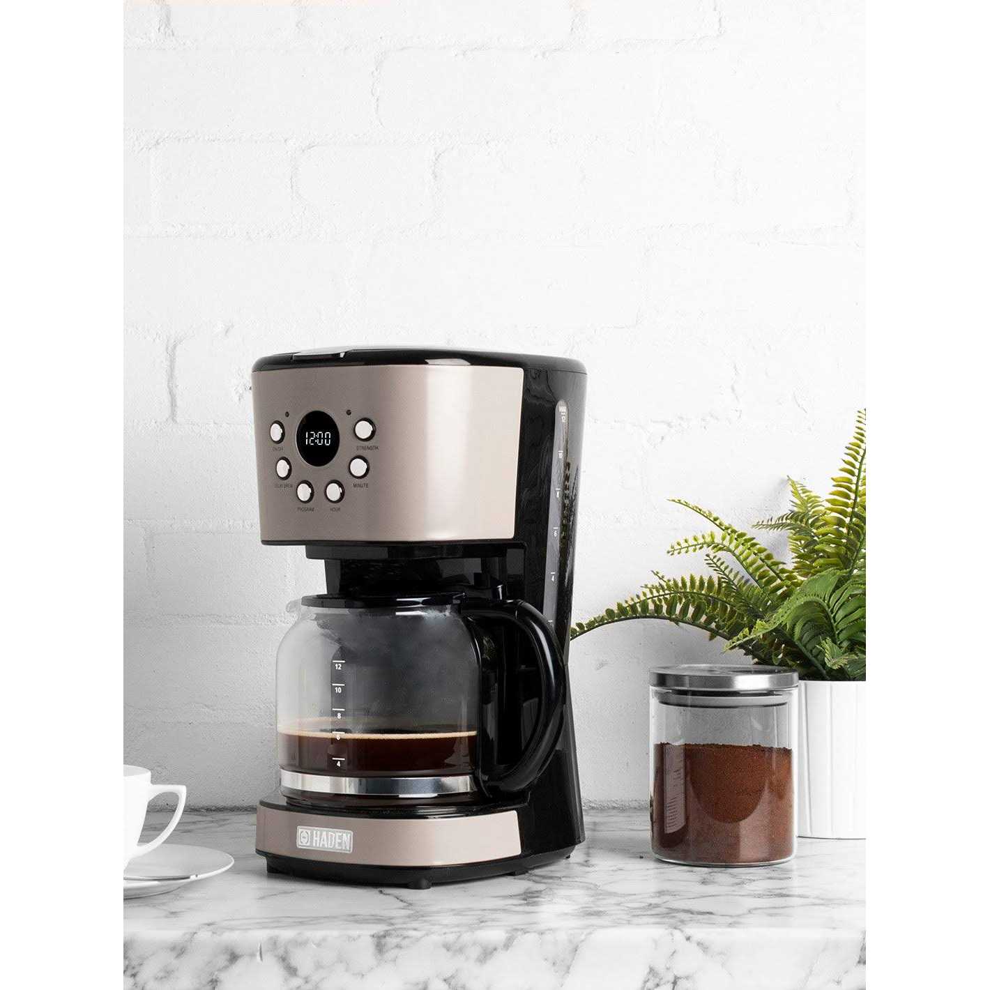 Haden 12 Cup Programmable Coffee Maker